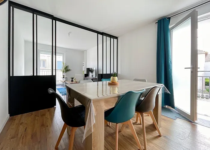 L'atelier Bleu - Cosy Et Lumineux Apartamento