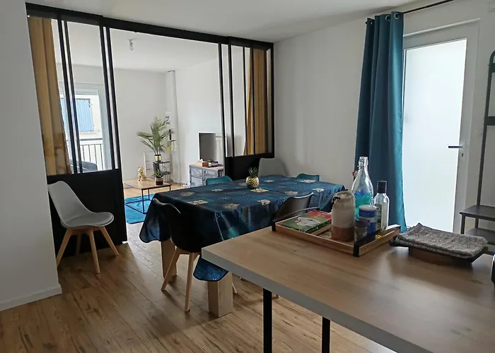 L'atelier Bleu - Cosy Et Lumineux Apartamento